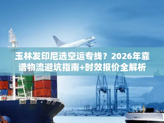 玉林发印尼选空运专线？2026年靠谱物流避坑指南+时效报价全解析
