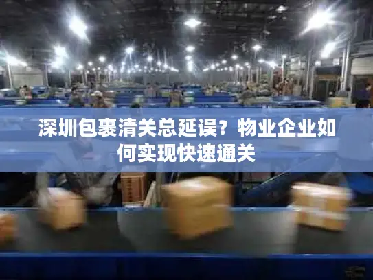 深圳包裹清关总延误？物业企业如何实现快速通关