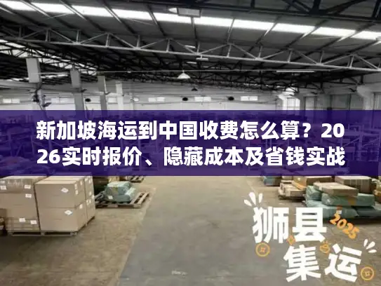 新加坡海运到中国收费怎么算？2026实时报价、隐藏成本及省钱实战指南