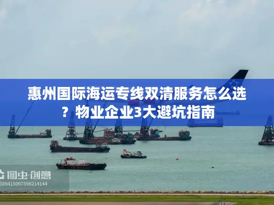 惠州国际海运专线双清服务怎么选？物业企业3大避坑指南