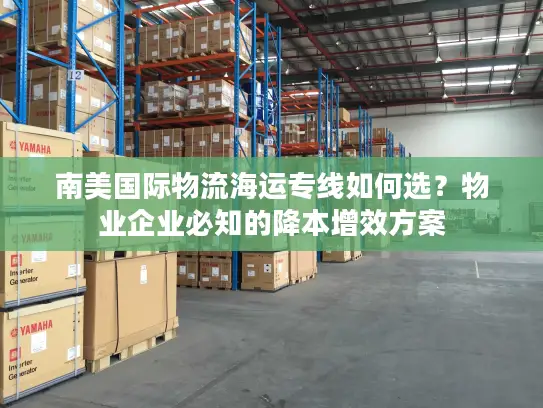 南美国际物流海运专线如何选？物业企业必知的降本增效方案