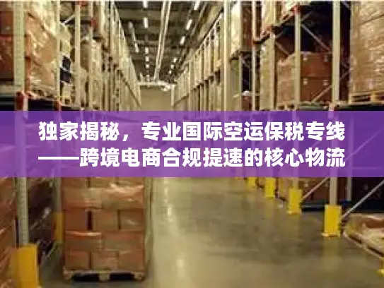 独家揭秘，专业国际空运保税专线——跨境电商合规提速的核心物流方案