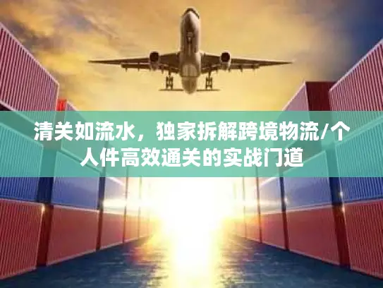 清关如流水，独家拆解跨境物流/个人件高效通关的实战门道