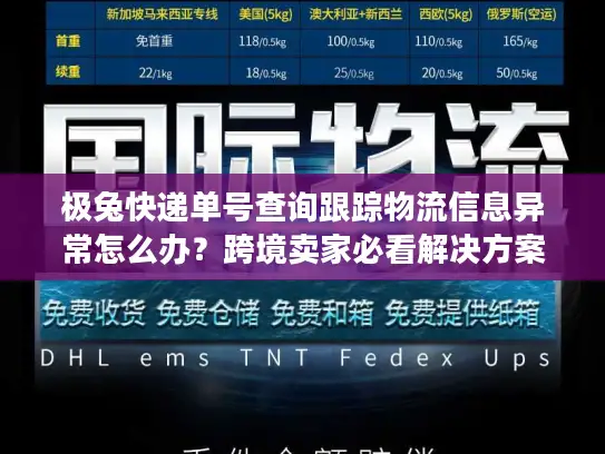 极兔快递单号查询跟踪物流信息异常怎么办？跨境卖家必看解决方案