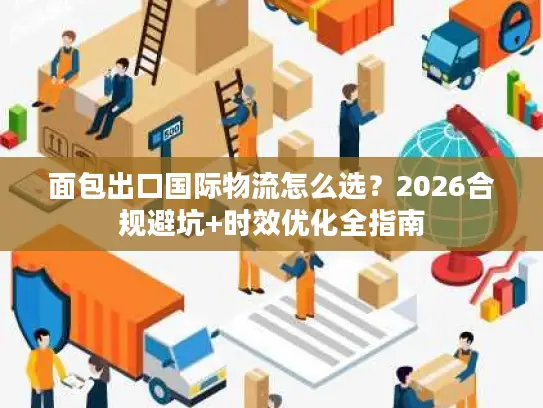 面包出口国际物流怎么选？2026合规避坑+时效优化全指南