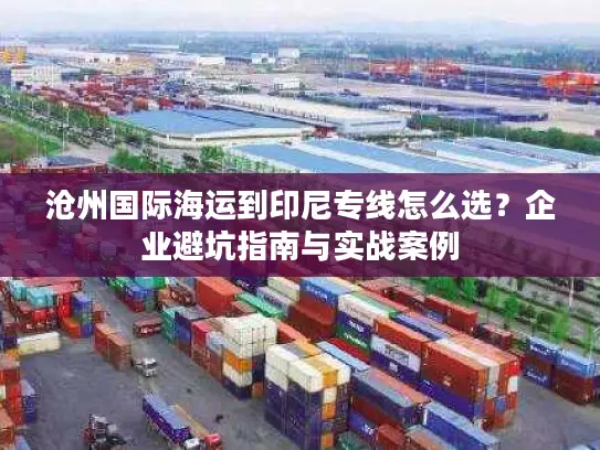 沧州国际海运到印尼专线怎么选？企业避坑指南与实战案例