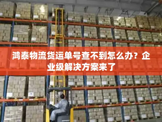 鸿泰物流货运单号查不到怎么办？企业级解决方案来了