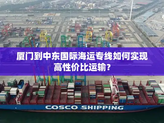 厦门到中东国际海运专线如何实现高性价比运输？
