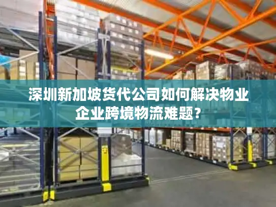 深圳新加坡货代公司如何解决物业企业跨境物流难题？