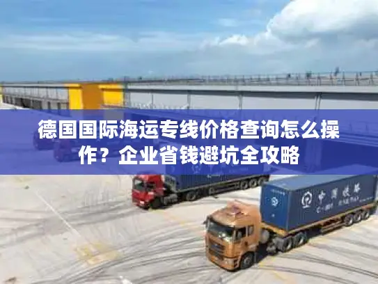 德国国际海运专线价格查询怎么操作？企业省钱避坑全攻略