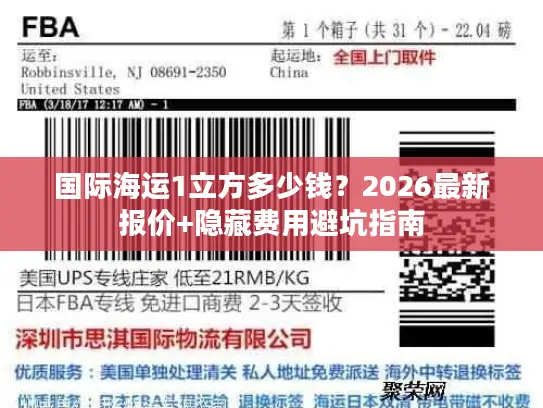 国际海运1立方多少钱？2026最新报价+隐藏费用避坑指南