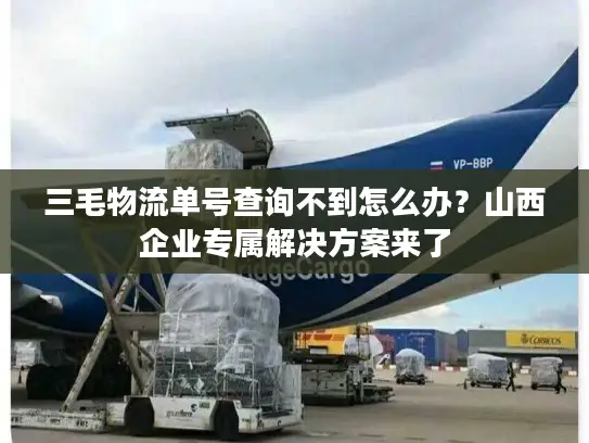 三毛物流单号查询不到怎么办？山西企业专属解决方案来了