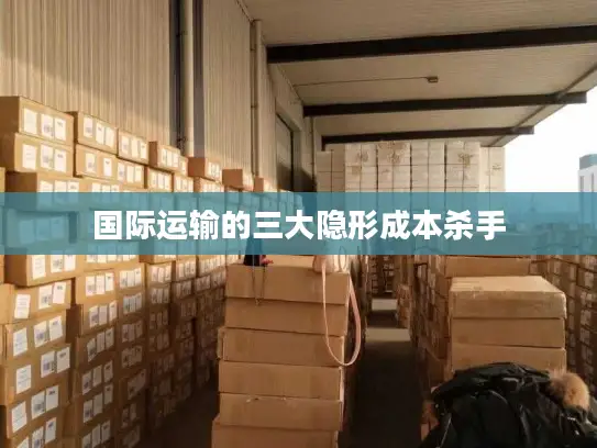 国际运输的三大隐形成本杀手