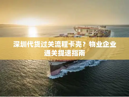 深圳代货过关流程卡壳？物业企业通关提速指南