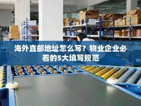 海外直邮地址怎么写？物业企业必看的5大填写规范