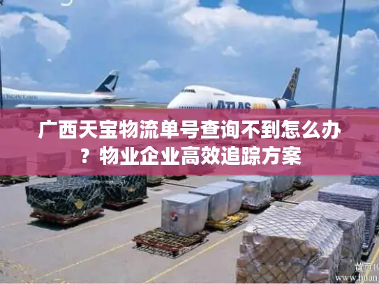 广西天宝物流单号查询不到怎么办？物业企业高效追踪方案