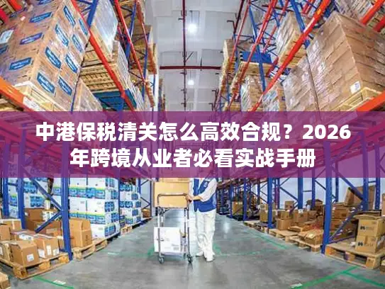 中港保税清关怎么高效合规？2026年跨境从业者必看实战手册