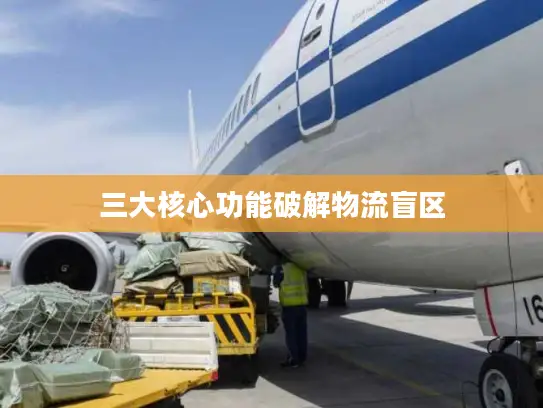 三大核心功能破解物流盲区