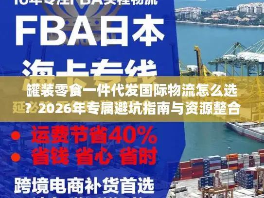 罐装零食一件代发国际物流怎么选？2026年专属避坑指南与资源整合方案