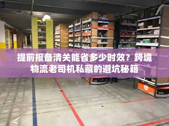提前报备清关能省多少时效？跨境物流老司机私藏的避坑秘籍
