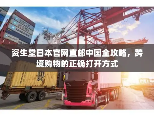 资生堂日本官网直邮中国全攻略，跨境购物的正确打开方式