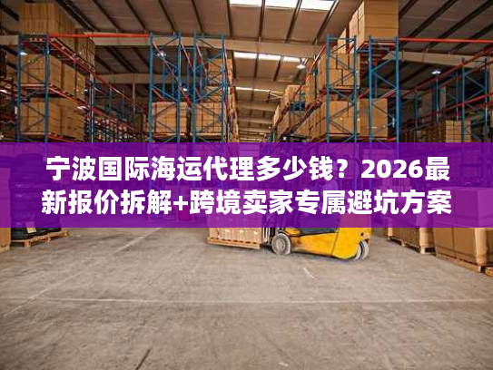 宁波国际海运代理多少钱？2026最新报价拆解+跨境卖家专属避坑方案