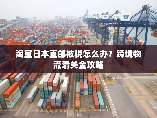 淘宝日本直邮被税怎么办？跨境物流清关全攻略