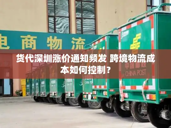 货代深圳涨价通知频发 跨境物流成本如何控制？
