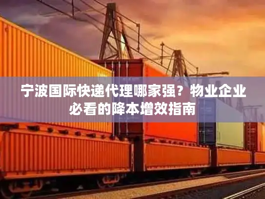 宁波国际快递代理哪家强？物业企业必看的降本增效指南