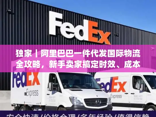 独家｜阿里巴巴一件代发国际物流全攻略，新手卖家搞定时效、成本与合规的实操门道