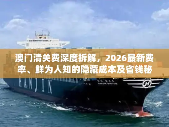 澳门清关费深度拆解，2026最新费率、鲜为人知的隐藏成本及省钱秘籍