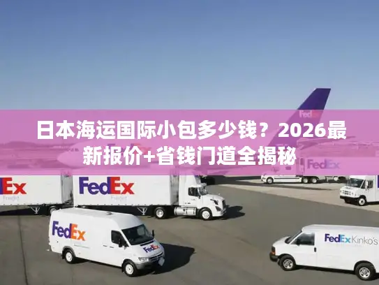 日本海运国际小包多少钱？2026最新报价+省钱门道全揭秘