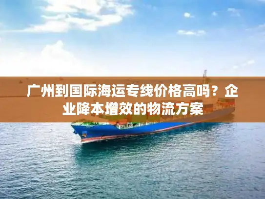 广州到国际海运专线价格高吗？企业降本增效的物流方案