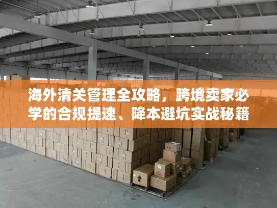海外清关管理全攻略，跨境卖家必学的合规提速、降本避坑实战秘籍