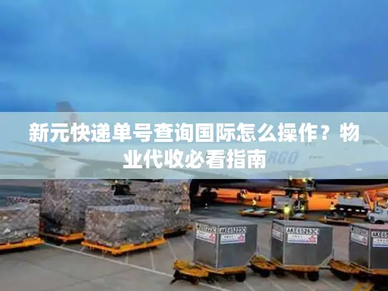 新元快递单号查询国际怎么操作？物业代收必看指南