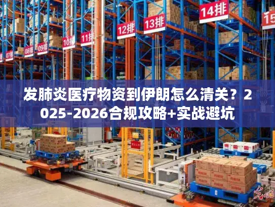 发肺炎医疗物资到伊朗怎么清关?2025-2026合规攻略+实战避坑 发肺炎医疗物资到伊朗怎么清关?2025-2026合规攻略+实战避坑