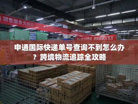 申通国际快递单号查询不到怎么办？跨境物流追踪全攻略