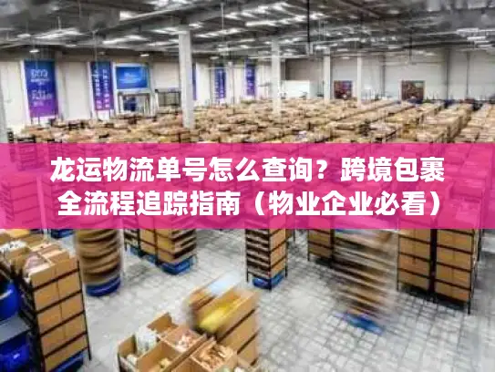 龙运物流单号怎么查询？跨境包裹全流程追踪指南（物业企业必看）