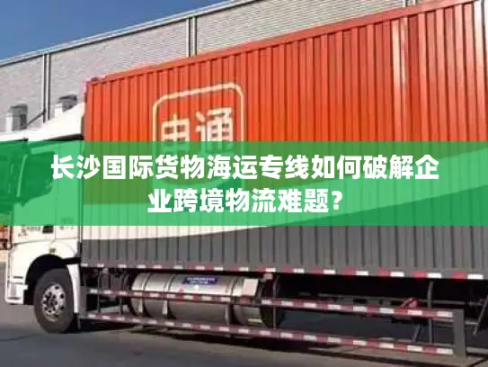 长沙国际货物海运专线如何破解企业跨境物流难题？