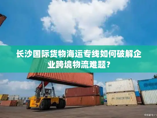 长沙国际货物海运专线如何破解企业跨境物流难题？