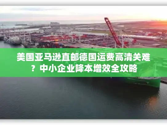 美国亚马逊直邮德国运费高清关难？中小企业降本增效全攻略