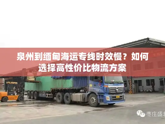 泉州到缅甸海运专线时效慢？如何选择高性价比物流方案