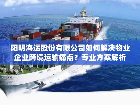 阳明海运股份有限公司如何解决物业企业跨境运输痛点？专业方案解析