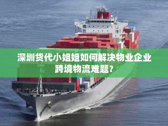 深圳货代小姐姐如何解决物业企业跨境物流难题？