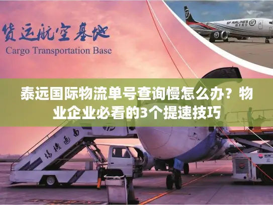 泰远国际物流单号查询慢怎么办？物业企业必看的3个提速技巧