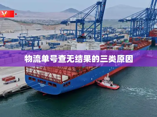 物流单号查无结果的三类原因