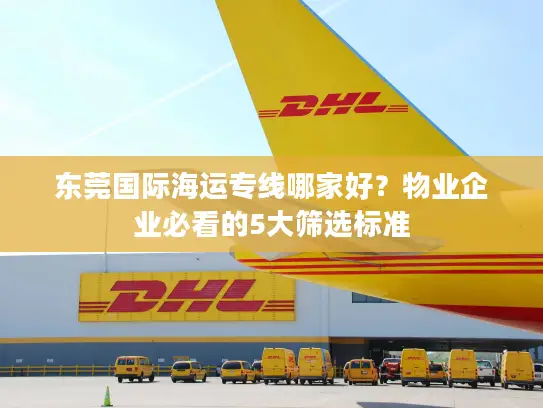 东莞国际海运专线哪家好？物业企业必看的5大筛选标准