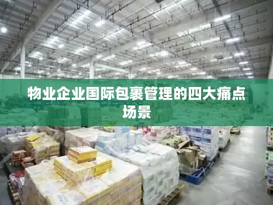 物业企业国际包裹管理的四大痛点场景