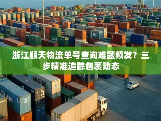 浙江顺天物流单号查询难题频发？三步精准追踪包裹动态