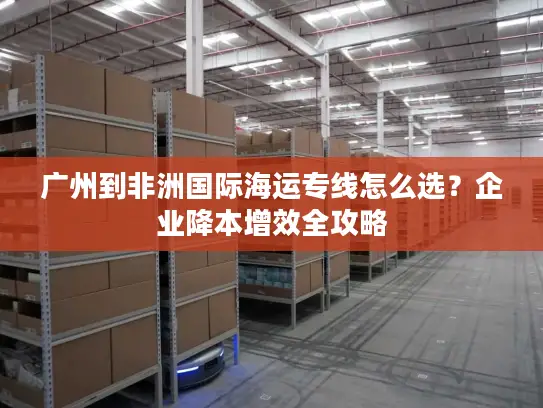 广州到非洲国际海运专线怎么选？企业降本增效全攻略